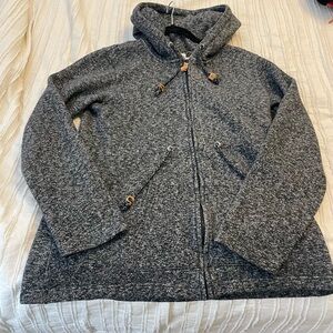 Tentree Gray Hoodie Sweatshirt